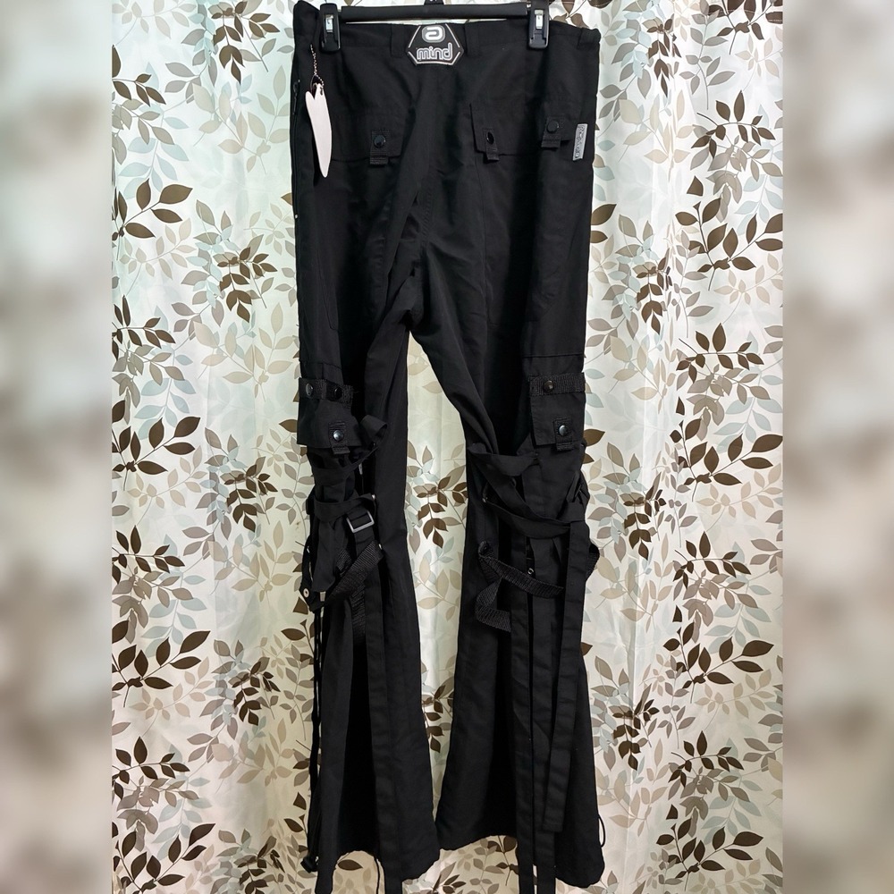 Vintage Rare Vintage Y2K Altered Mind Baggy Rave Pants Size 34 Parachute